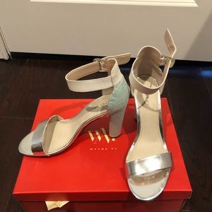Renvy two tone sandal size 8